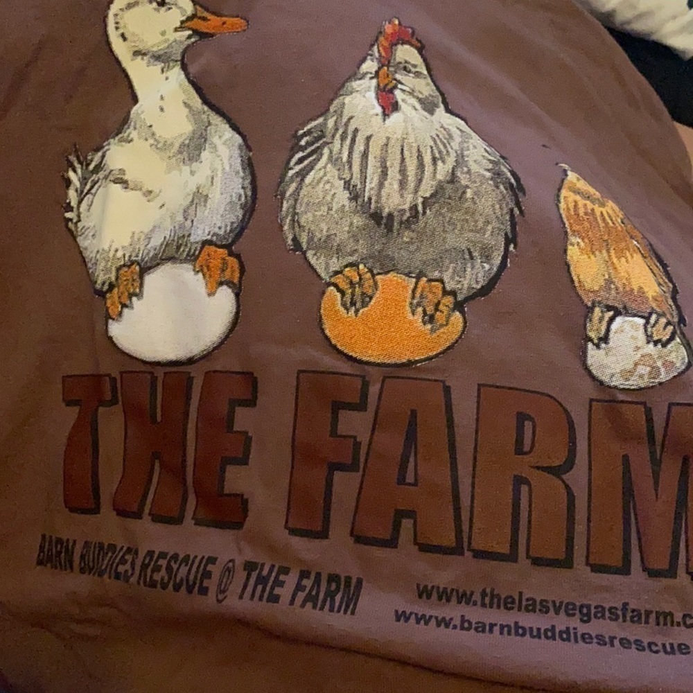 The farm brown t shirt with farm animals - Picture 7 of 7